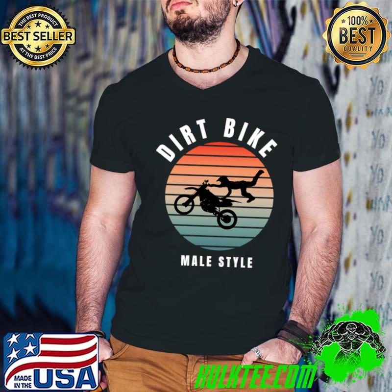 Dirt Bike Male Style Mbx Motorcross Vintage T-Shirt