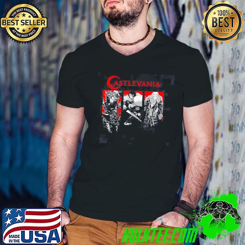 Dracula trevor belmont alucard castlevania anime shirt
