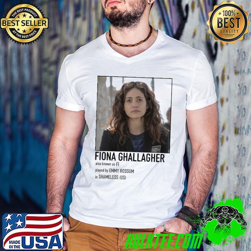 Fiona ghallagher character in shameless classic shirt