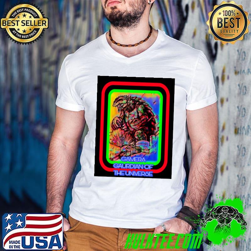 Gamera guardian of the universe monster retro colors T-Shirt