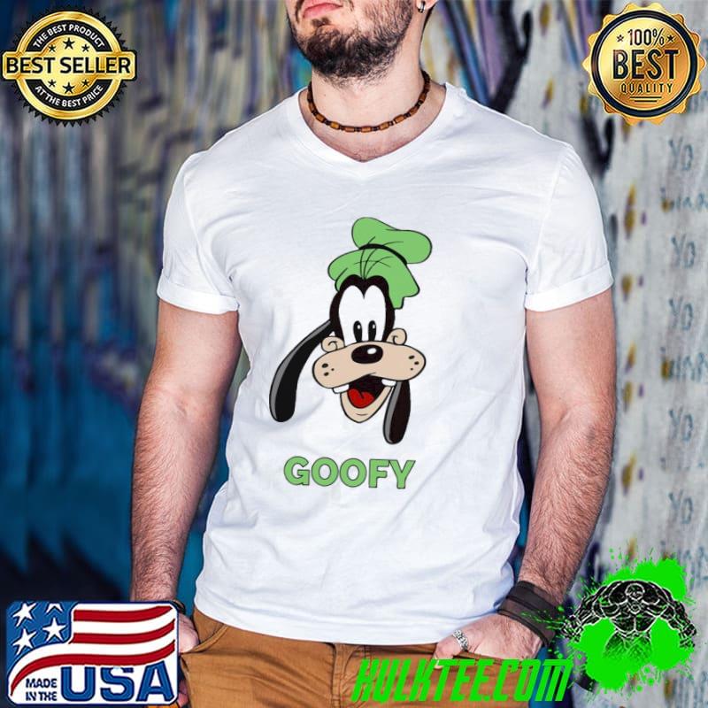 Goofy and the green hat disney art shirt