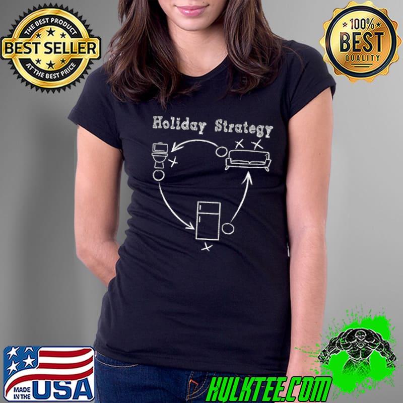 Holiday strategy plans football fan soccer coach gift T-Shirt