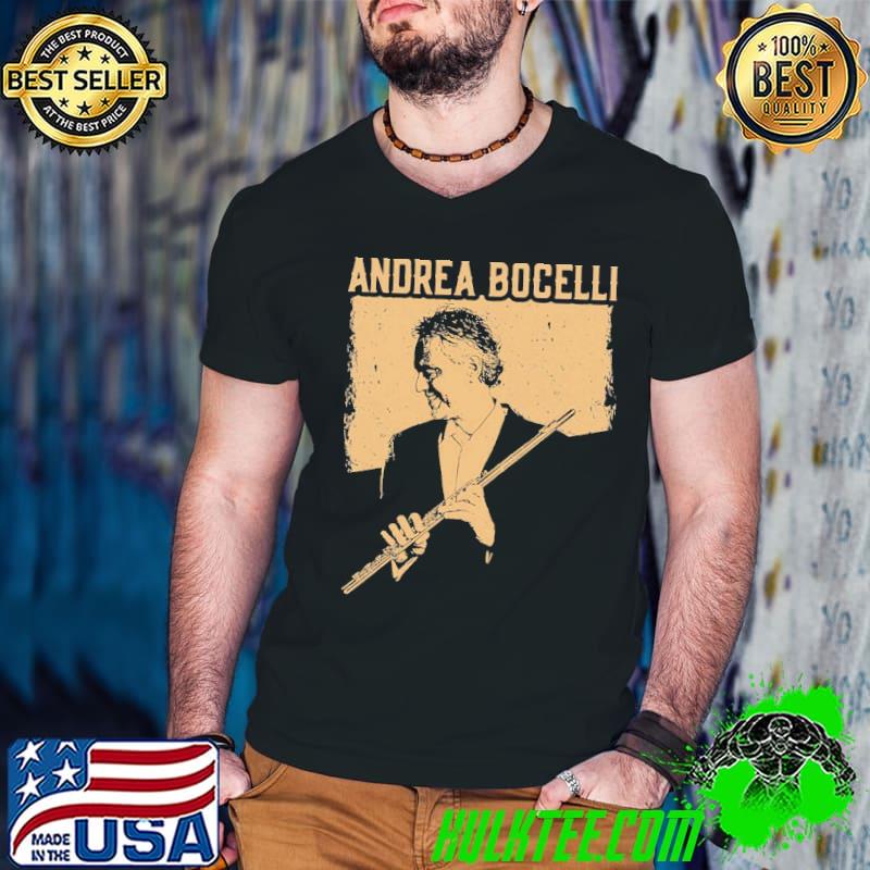 Italian andrea bocellI singer shirt