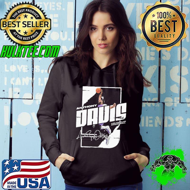 LA los angeles basketball anthony davis stretch retro 90s graphic s Hoodie LA los angeles basketball anthony davis stretch retro 90s graphic s Hoodie