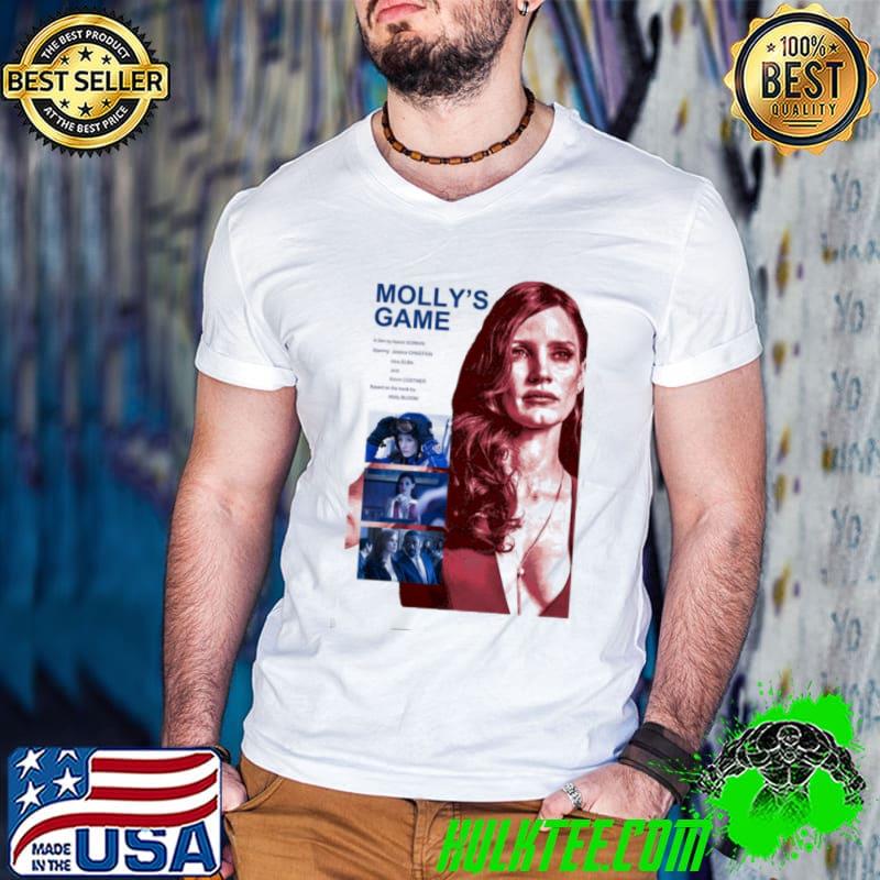 Molly's game 2017 jessica chastain shirt