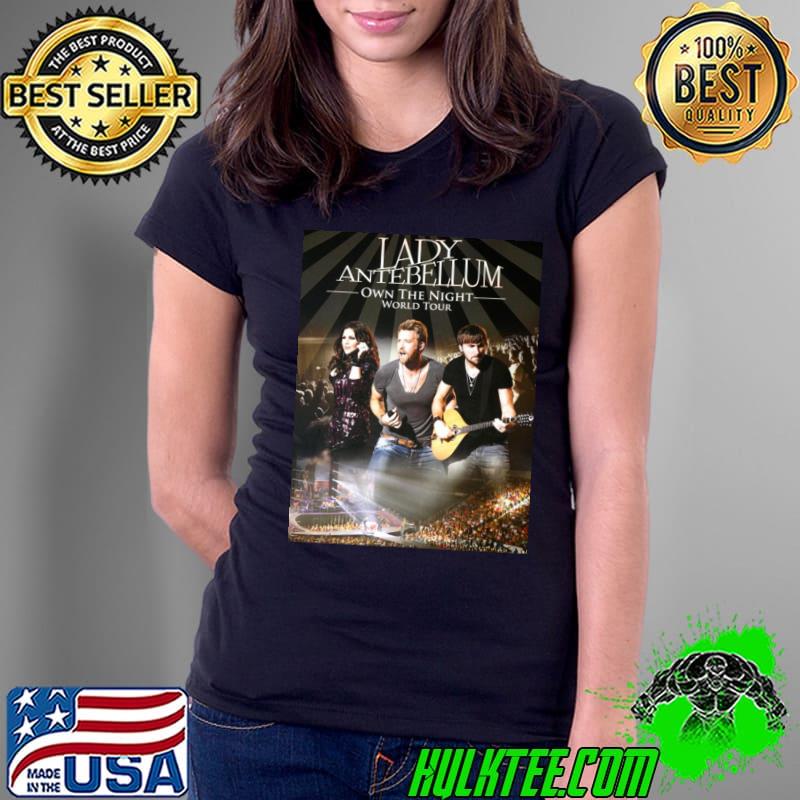 Own the night lady antebellum world tour shirt