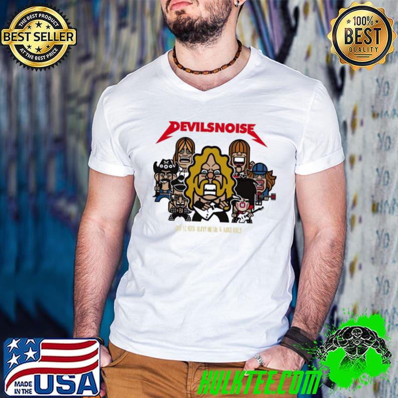 Penilsnoise old school heavy metal and hard rock classic shirt
