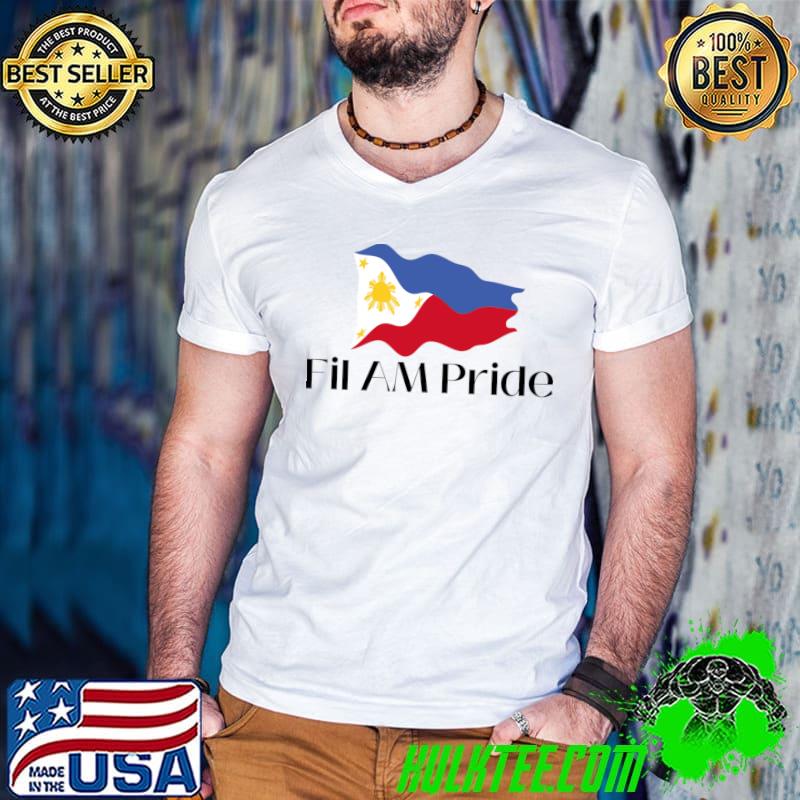 Philippines Flag Pinay Pride Fil Am Pride T-Shirt