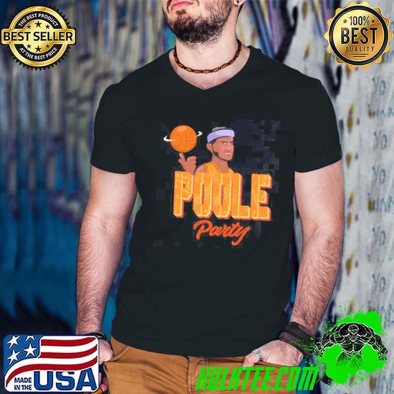 Poole party cartoon basketball golden state warriors classic shirt