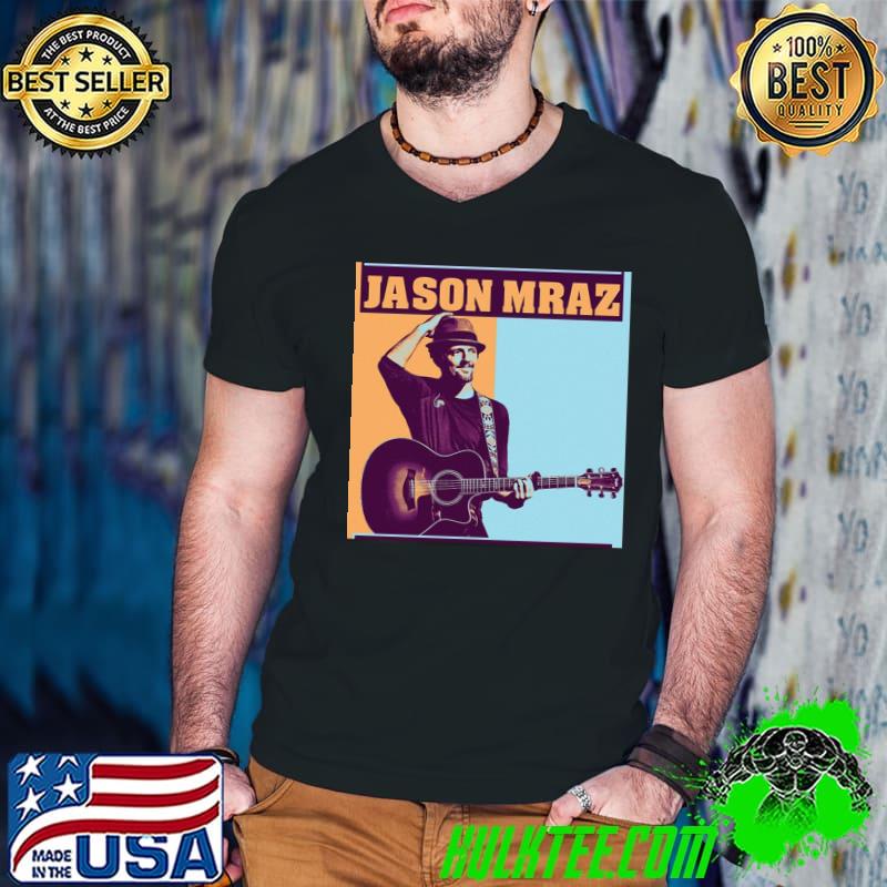 Pop guitarist singer jason mraz vintage shirt