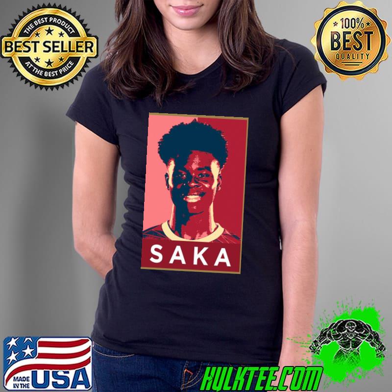 Portrait soccer bukayo saka artwork classic s Ladies Tee Portrait soccer bukayo saka artwork classic s Ladies Tee