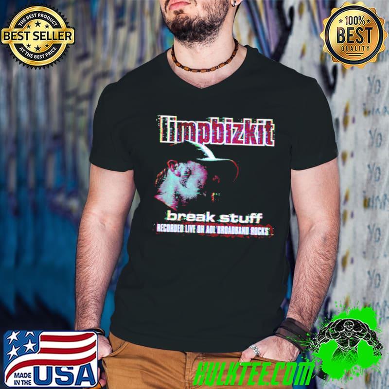 Quick on the draw break stuff limp bizkit shirt