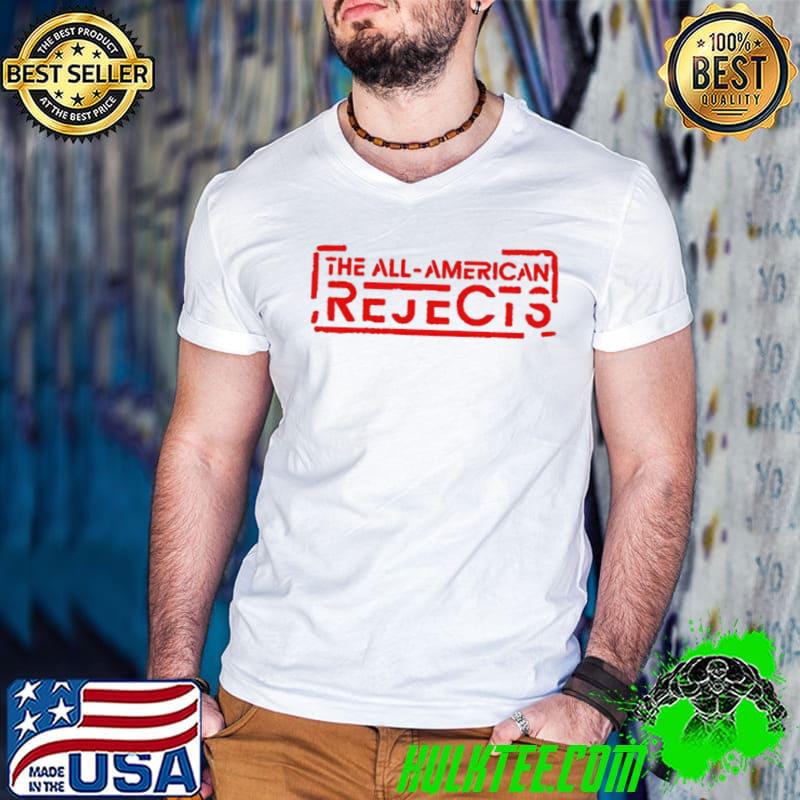 Red logo the all American rejects aar shirt