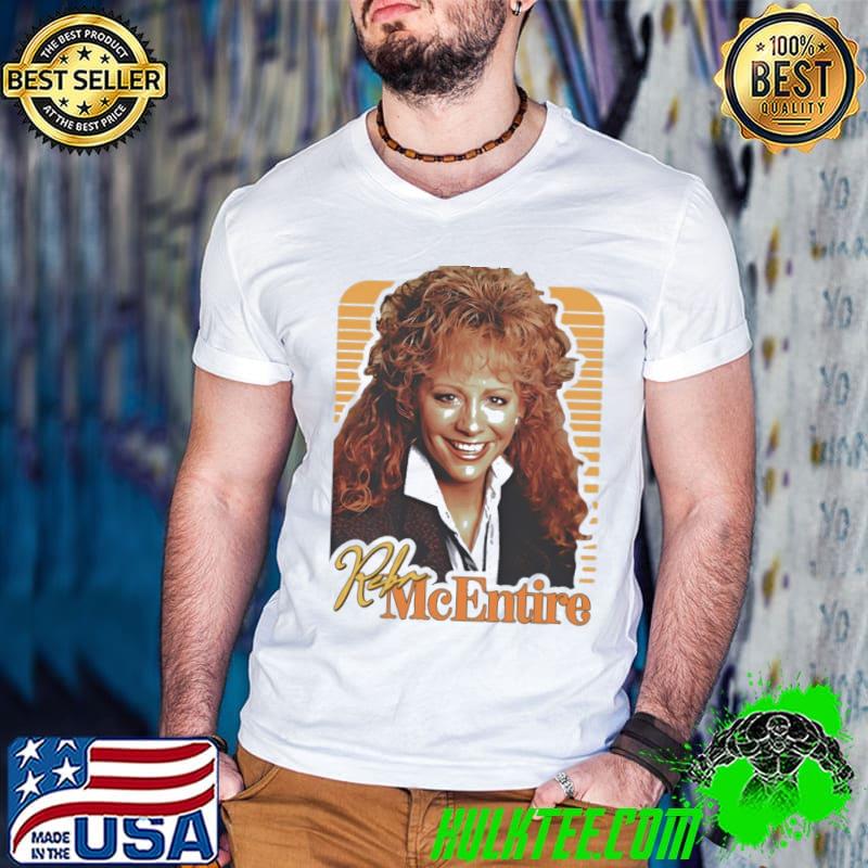 Retro the queen of country reba mcentire fanmade shirt