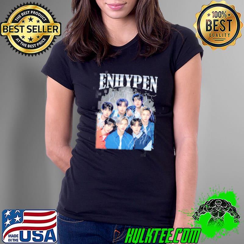 Retro vintage boys band kpop enhypen classic s Ladies Tee Retro vintage boys band kpop enhypen classic s Ladies Tee