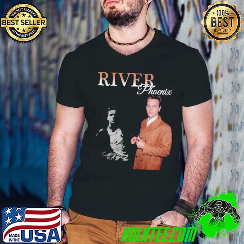River phoenix actor retro homepage shirt