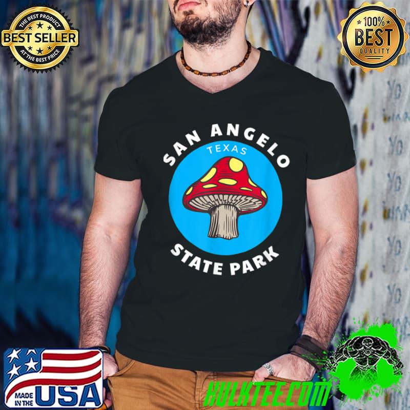 San Angelo TX State Park Texas Mushroom Vacation Souvenir T-Shirt