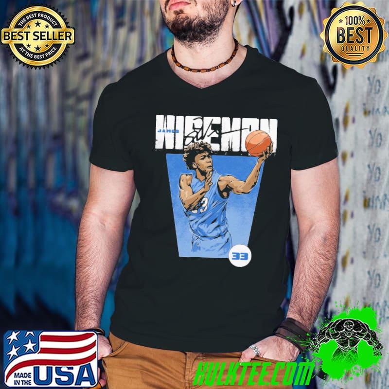 Signature design james wiseman basketball classic shirt