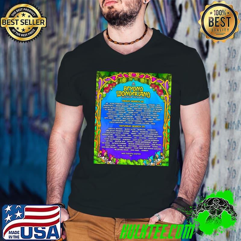 Southern California beyond wonderland 2023 trending classic shirt