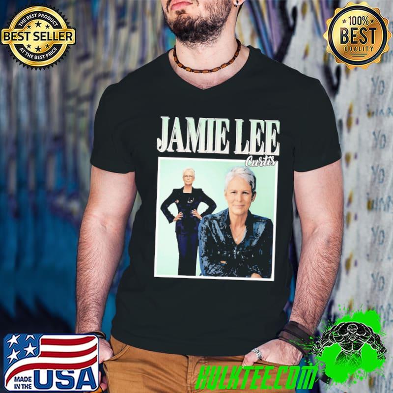 Special present brown jamie lee curtis knives out vintage photograp shirt