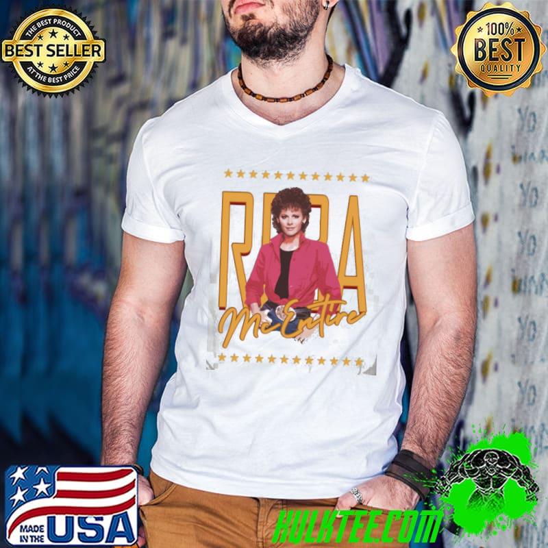 The queen of country music reba mcentire vintage retro design shirt