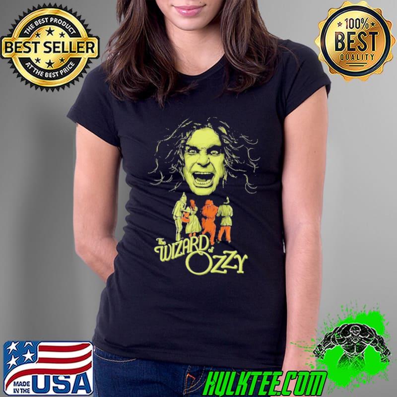 The wizard of ozzy ozzy osbourne s Ladies Tee The wizard of ozzy ozzy osbourne s Ladies Tee