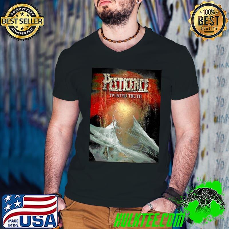 Twisted truth pestilence graphic design art trending shirt