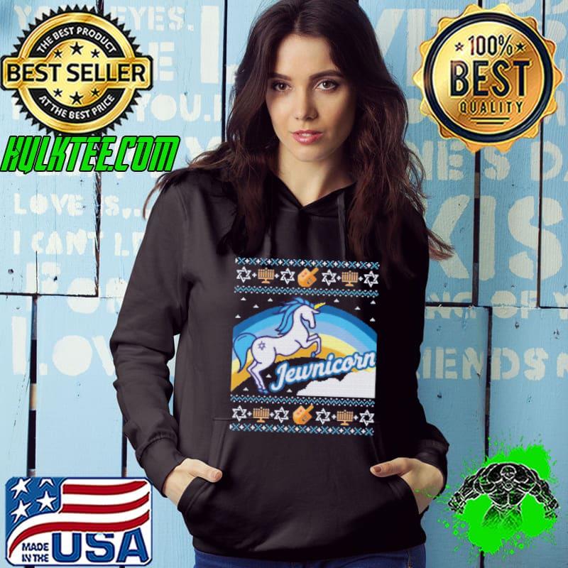Unicorn jewnicorn gift funny ugly hanukkah classic s Hoodie Unicorn jewnicorn gift funny ugly hanukkah classic s Hoodie