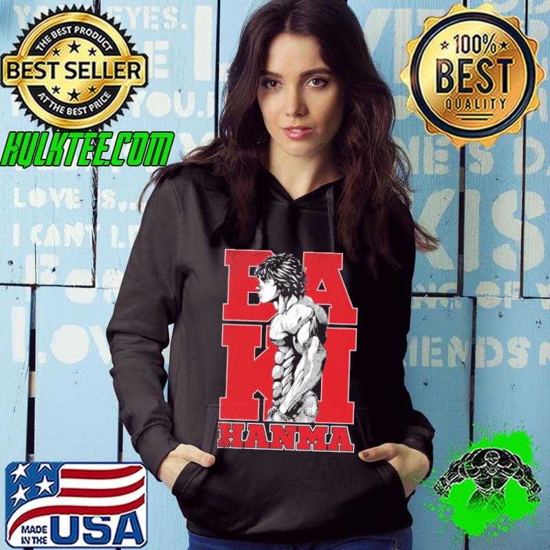 Vintage bakI hanma the grappler a fitness training classic s Hoodie Vintage bakI hanma the grappler a fitness training classic s Hoodie
