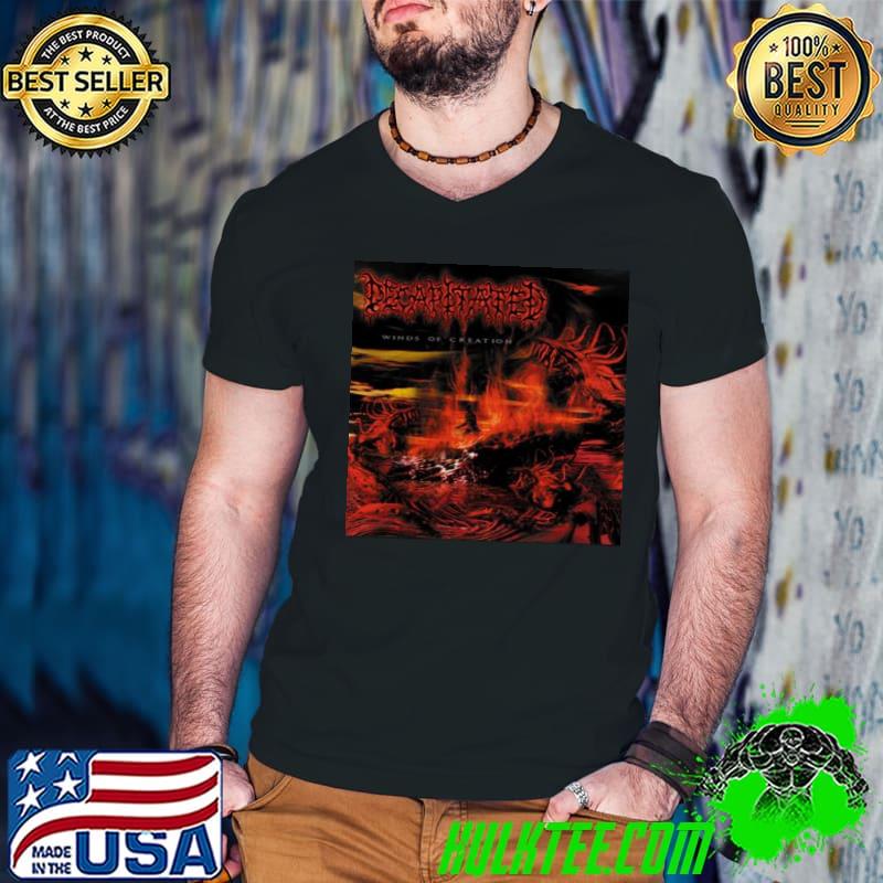 Winds of creation best populer decapitated death metal band art trending classic shirt