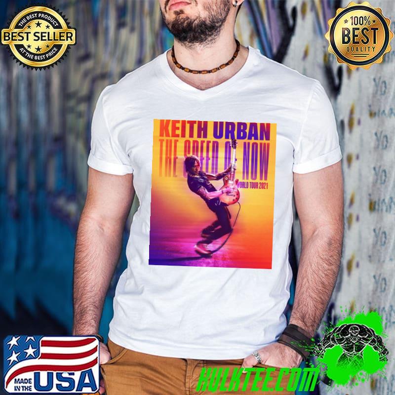 World tour the speed of now keith urban graphic shirt