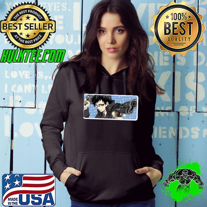 Yukio okumura blue exorcist ao no exorcist box design anime trending classic s Hoodie Yukio okumura blue exorcist ao no exorcist box design anime trending classic s Hoodie