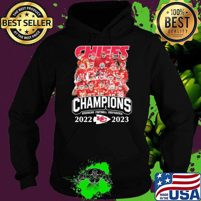 Chiefs champions American football conference 2022 2023 s Hoodie Chiefs champions American football conference 2022 2023 s Hoodie