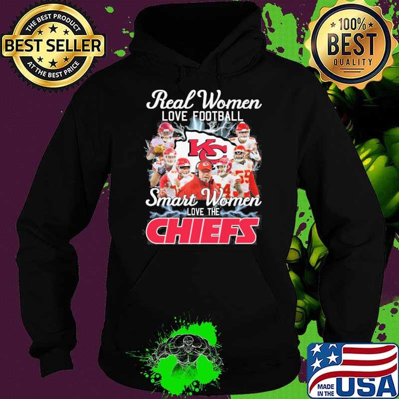 Real women love football Smart women love the Chiefs sport s Hoodie Real women love football Smart women love the Chiefs sport s Hoodie