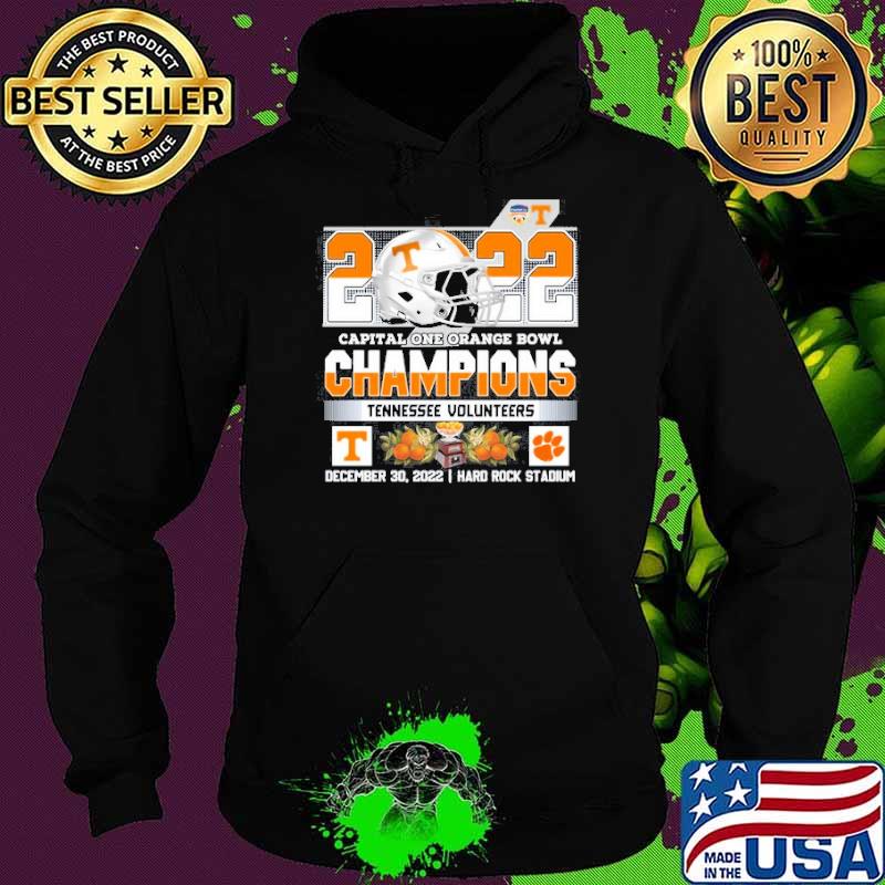 2022 capital one orange bowl champions Tennessee volunteers December 30,2022 Hard rock stadium s Hoodie 2022 capital one orange bowl champions Tennessee volunteers December 30,2022 Hard rock stadium s Hoodie