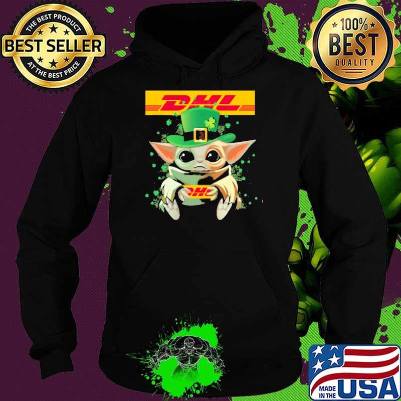 Baby yoda hug DHL St.Patrick's day s Hoodie Baby yoda hug DHL St.Patrick's day s Hoodie