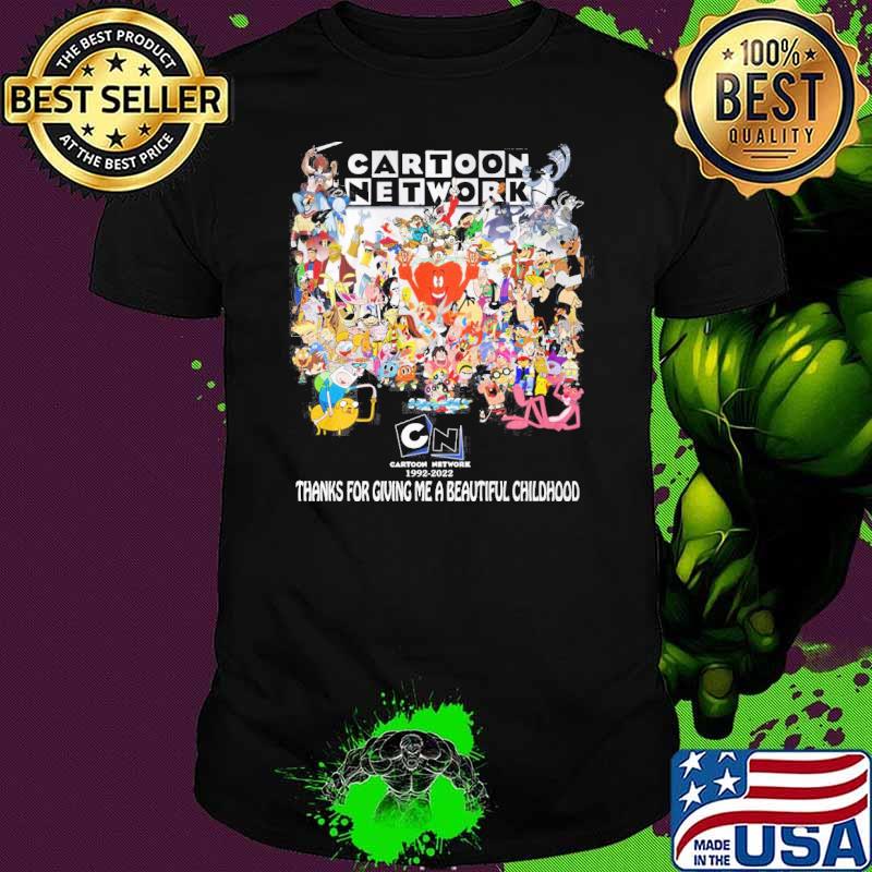 Cartoon network thanks for giving me a beautiful childhood 1992-2022 shirt