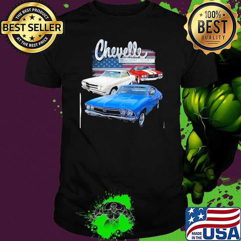 Chevelle by Chevrolet America flag shirt