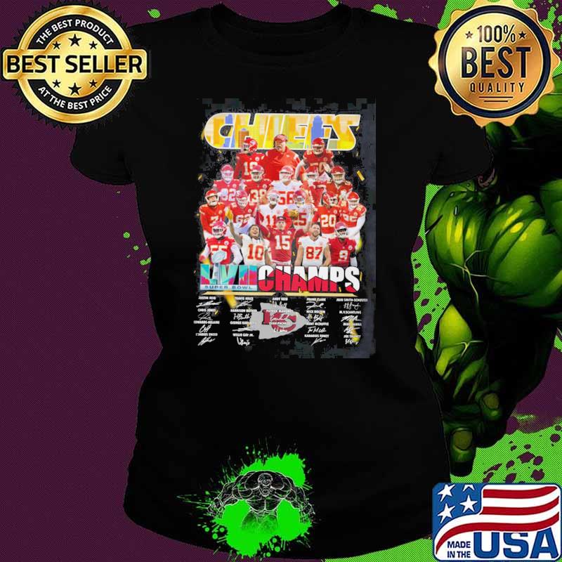 Chiefs LVII Champs signatures sport s Ladies tee Chiefs LVII Champs signatures sport s Ladies tee