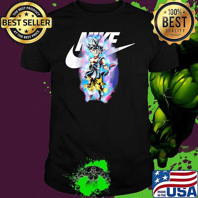 Dragon ball Nike cartoon shirt