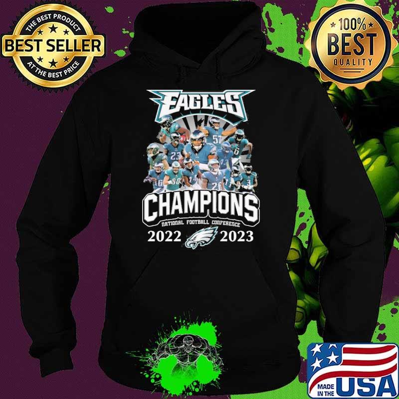Eagles champions national football conference 2022 2023 s Hoodie Eagles champions national football conference 2022 2023 s Hoodie
