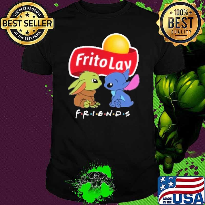 Frito Lay Baby Yoda and Stitch Friends shirt