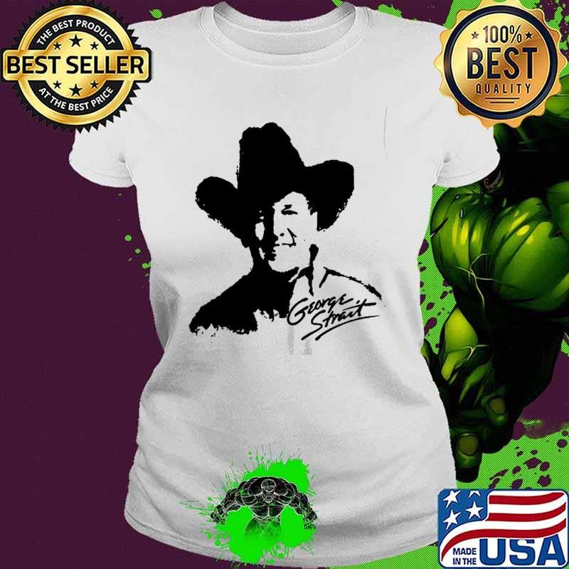 George Strait fans signature s Ladies tee George Strait fans signature s Ladies tee