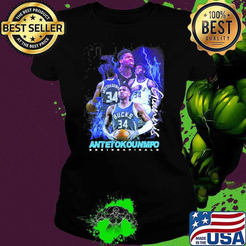 Giannis Antetokounmpo 2021 NBA Finals signature s Ladies tee Giannis Antetokounmpo 2021 NBA Finals signature s Ladies tee