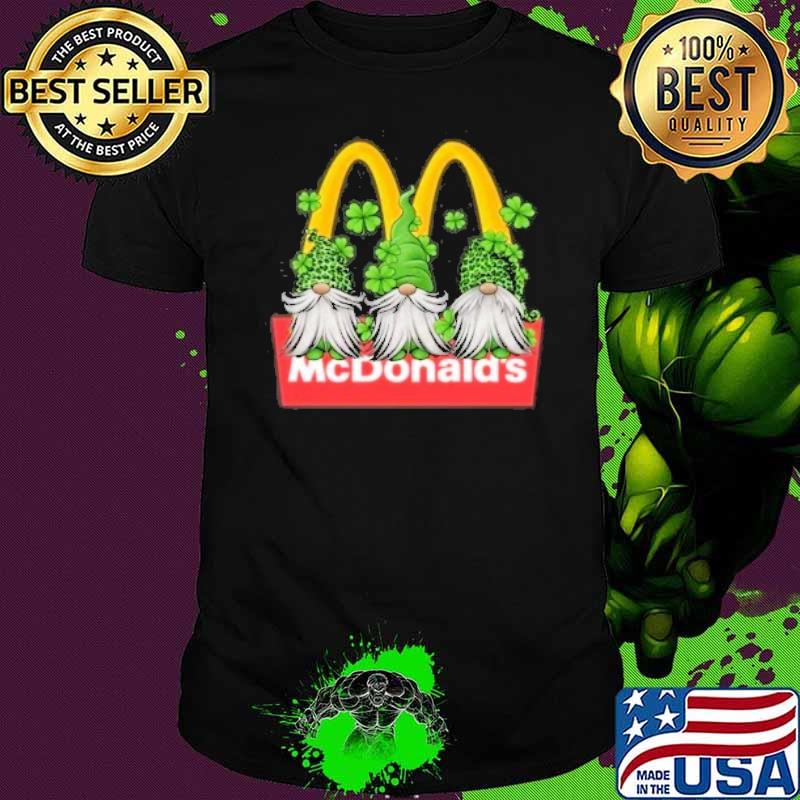 Gnome McDonald's St Partrick's day shirt
