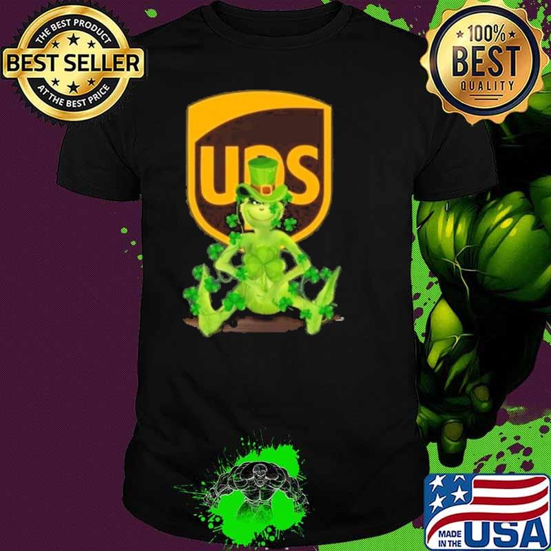Grinch UPS St.Patrick's day shirt