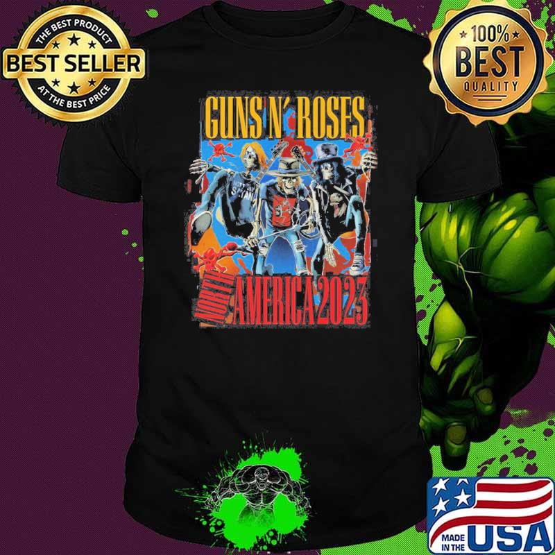 Guns N'Roses north America 2023 shirt