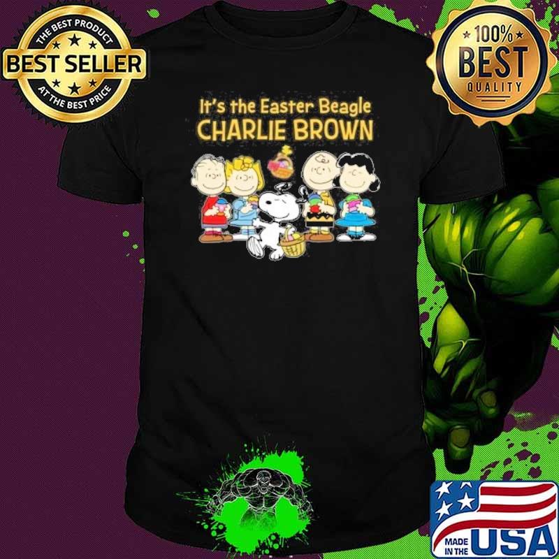 It's the Easter Beagle Charlie Brown and snoopy friends shirt It's the Easter Beagle Charlie Brown and snoopy friends shirt