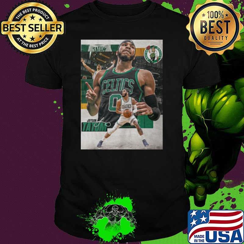Jayson Tatum 0 Champions Celtics signature shirt Jayson Tatum 0 Champions Celtics signature shirt