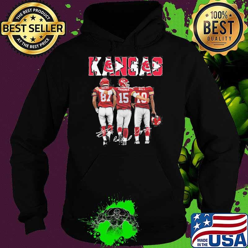 Kansas city Chiefs Kelce Mahomes Hill signatures s Hoodie Kansas city Chiefs Kelce Mahomes Hill signatures s Hoodie